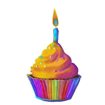 sweet lil digital cupcake for friendo.
